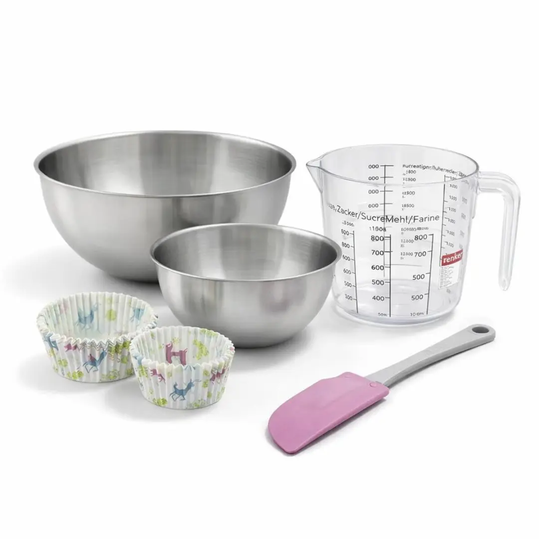 Zenker Bakkersset Muffinvormpjes 50 Stuks - 2 Kommen & Accessoires