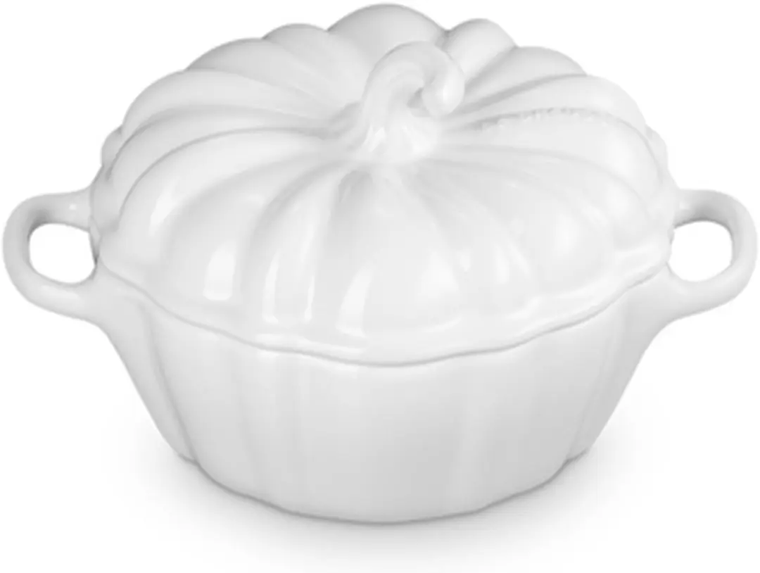 Le Creuset Mini-Braadpan Pompoen 16cm - 0,35L - Aardewerk - afbeelding 2 van 3