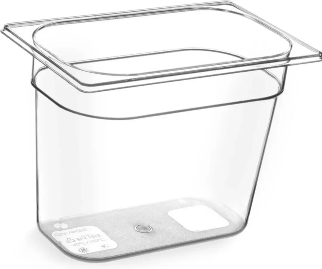 HENDI GN-Container 1/4 5,5L - Tritan - BPA-vrij