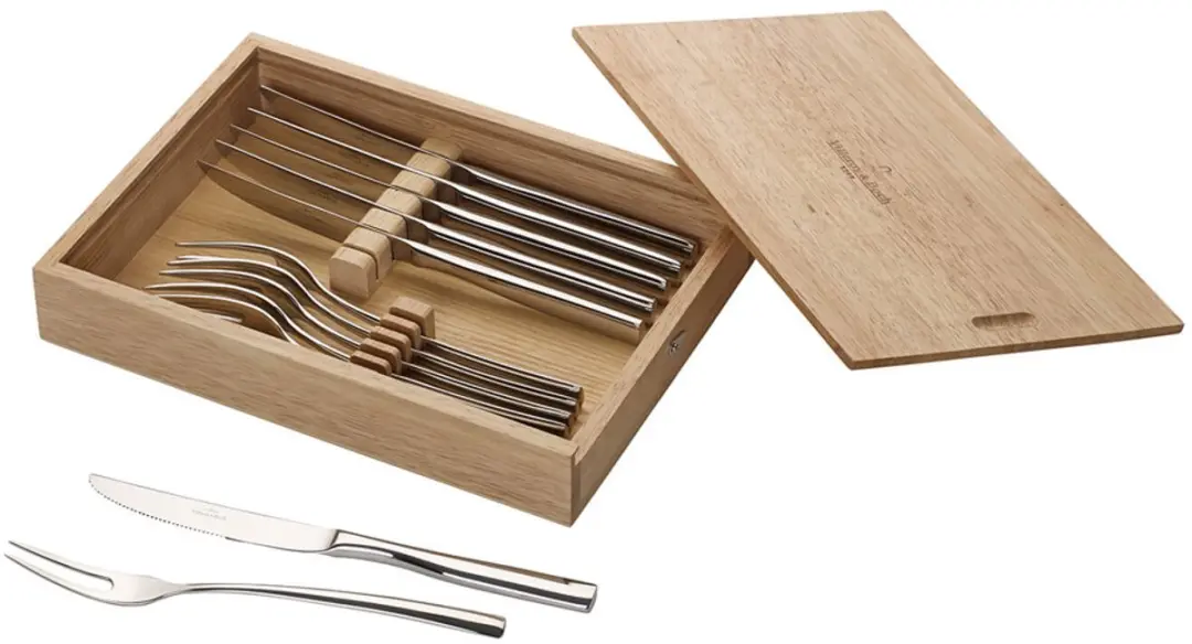 Villeroy & Boch Steakcouvert Piemont - 6-delig - Zilver