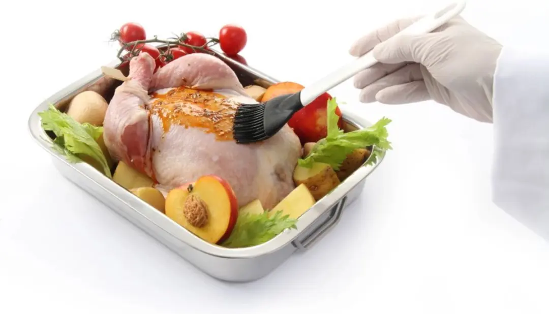 HENDI Siliconen Patisserie Kwast 230x45mm - Wit