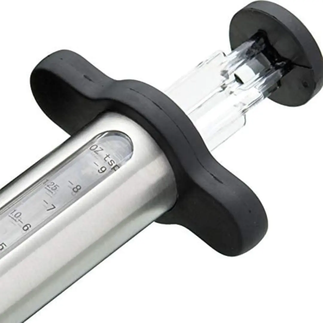 Masterclass Vleesinjector 45ml - Roestvrij staal