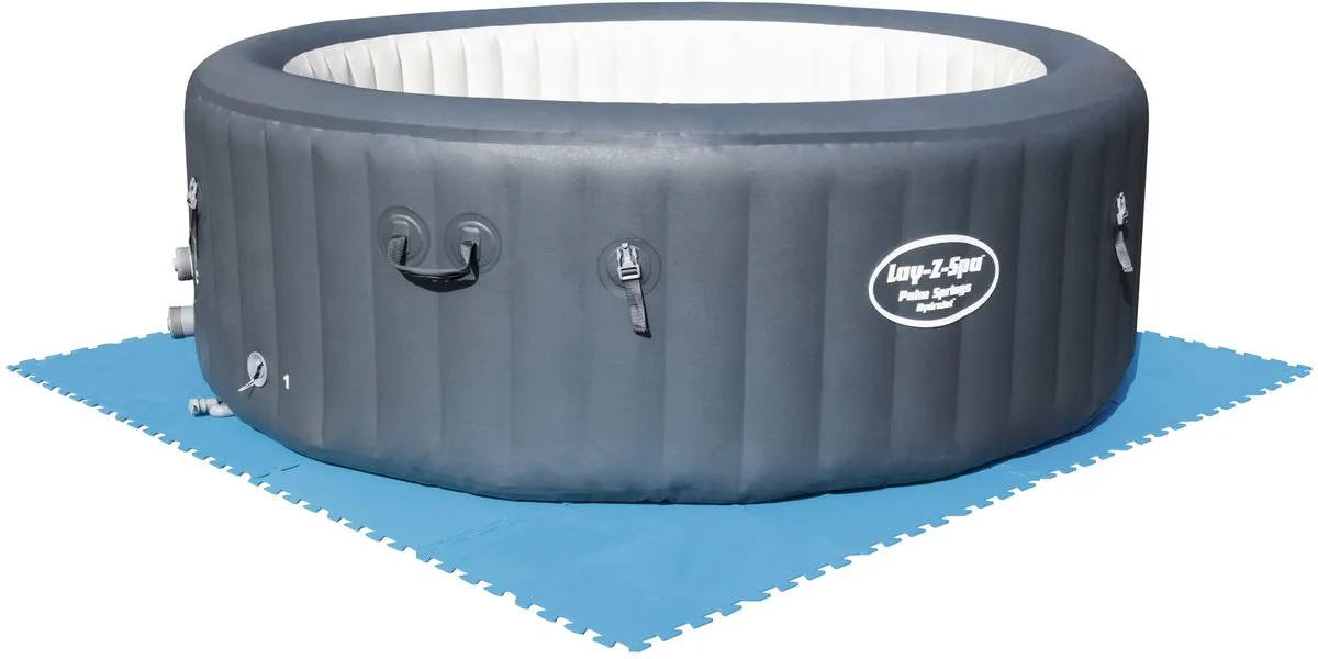 Bestway Bodembeschermers 50x50cm - 8 Stuks - 4mm Blauw