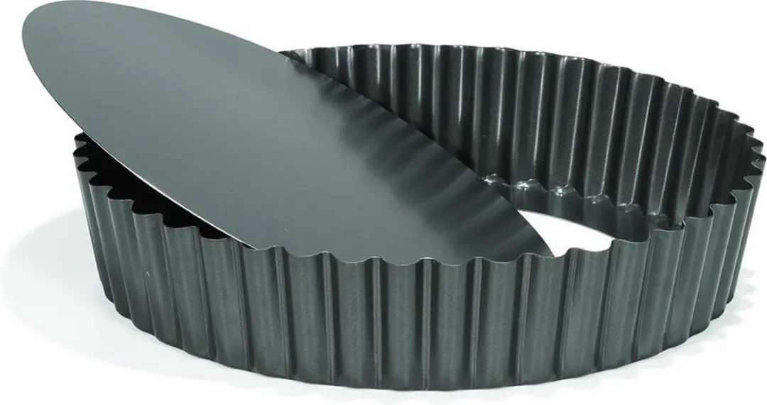 Patisse Quichevorm Losse Bodem 15cm - Zwart