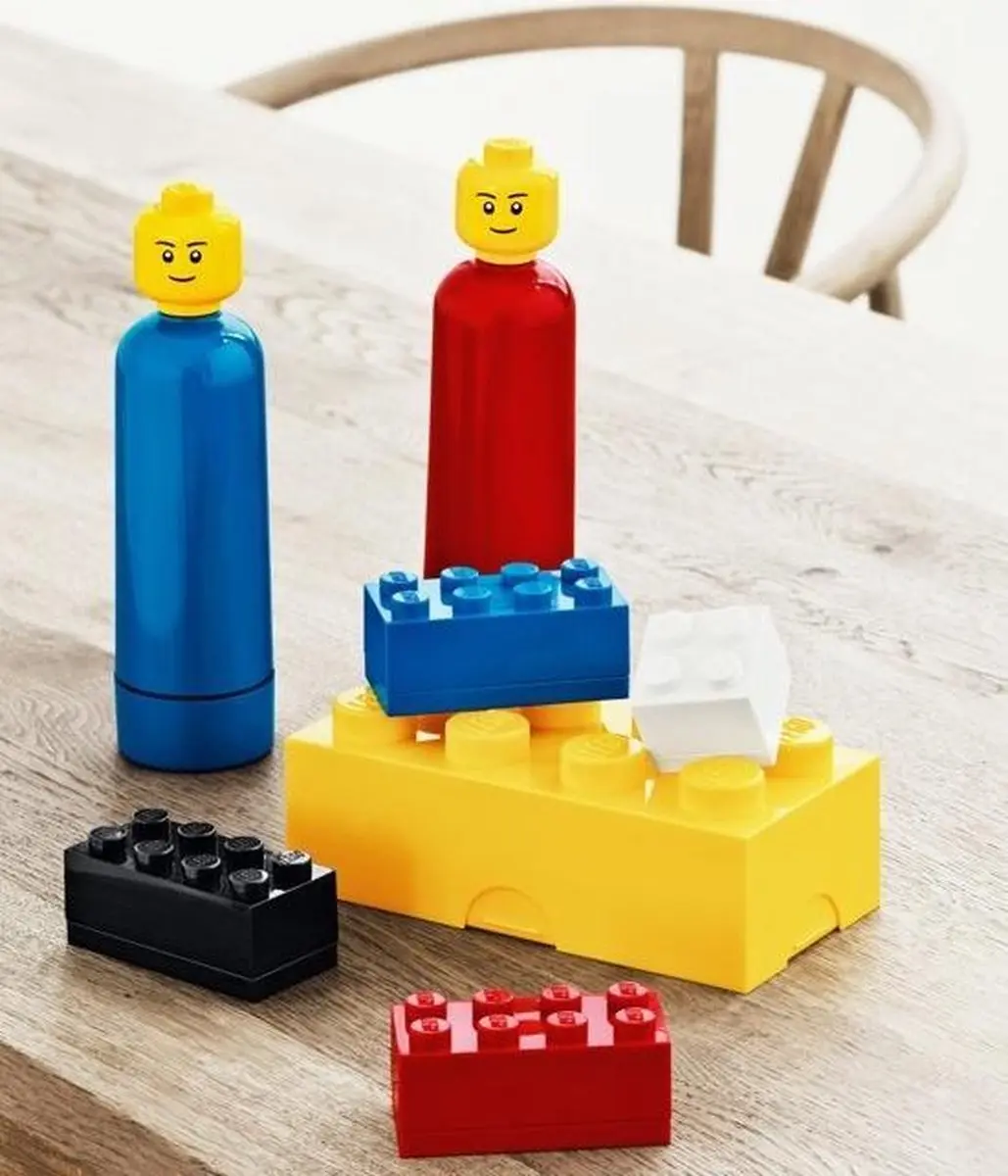 LEGO Lunchbox Brick 8 RC402397 - Roze - 0,95L
