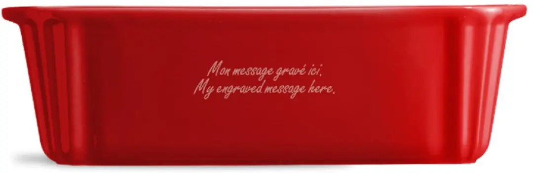 Emile Henry Grand Cru Cakevorm 310x130mm - Rood
