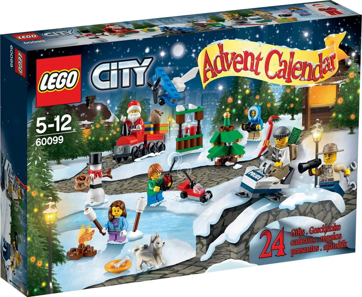 LEGO City Adventskalender 60099 - 278 Stukken - Multicolor - afbeelding 2 van 6