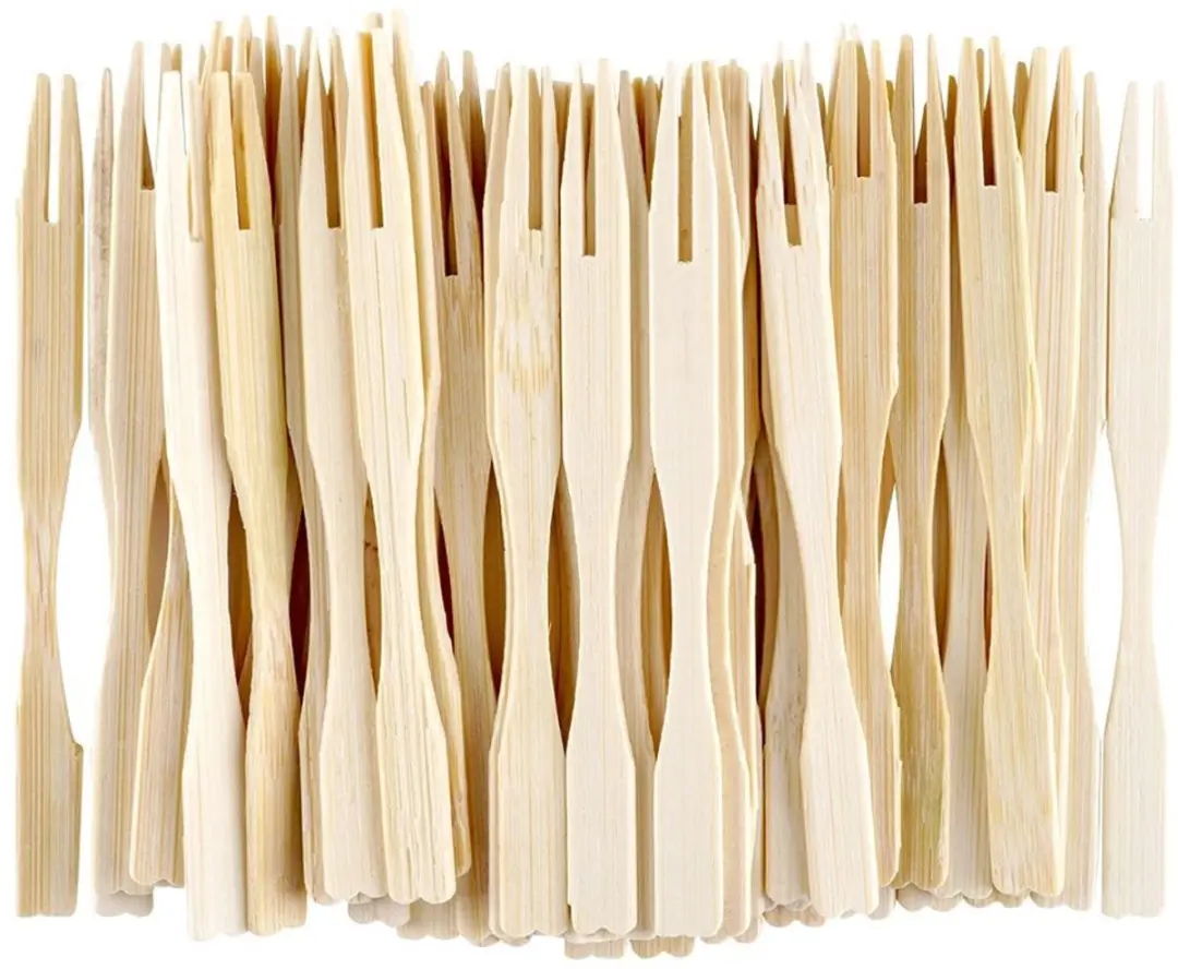 Excellent Houseware Cocktailprikker Bamboe - 100 Stuks