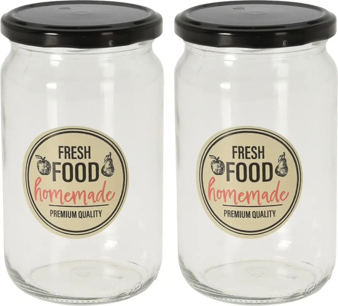 Excellent Houseware Voorraadpotten 720ml
