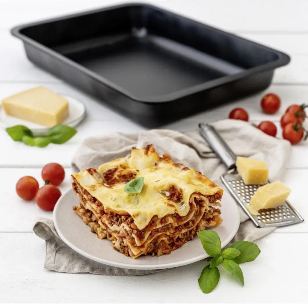 Zenker 9915750 Lasagneschalen 200ml - 2 Stuks - Zwart