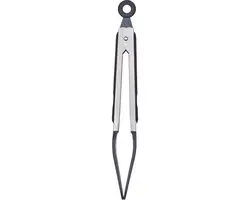 Westmark Comfort Silicone Mini Serveertang 26,5cm - Zwart/Zilver