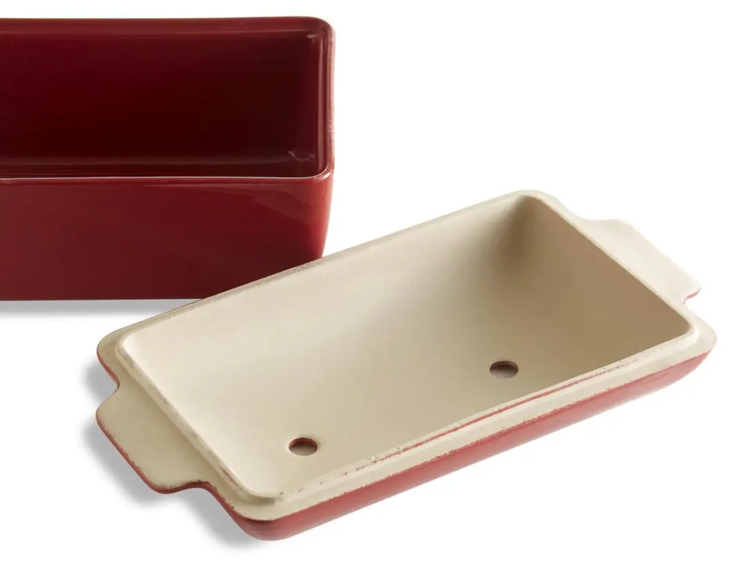 Emile Henry Grand Cru Broodbakvorm - 22x15x12cm - Rood