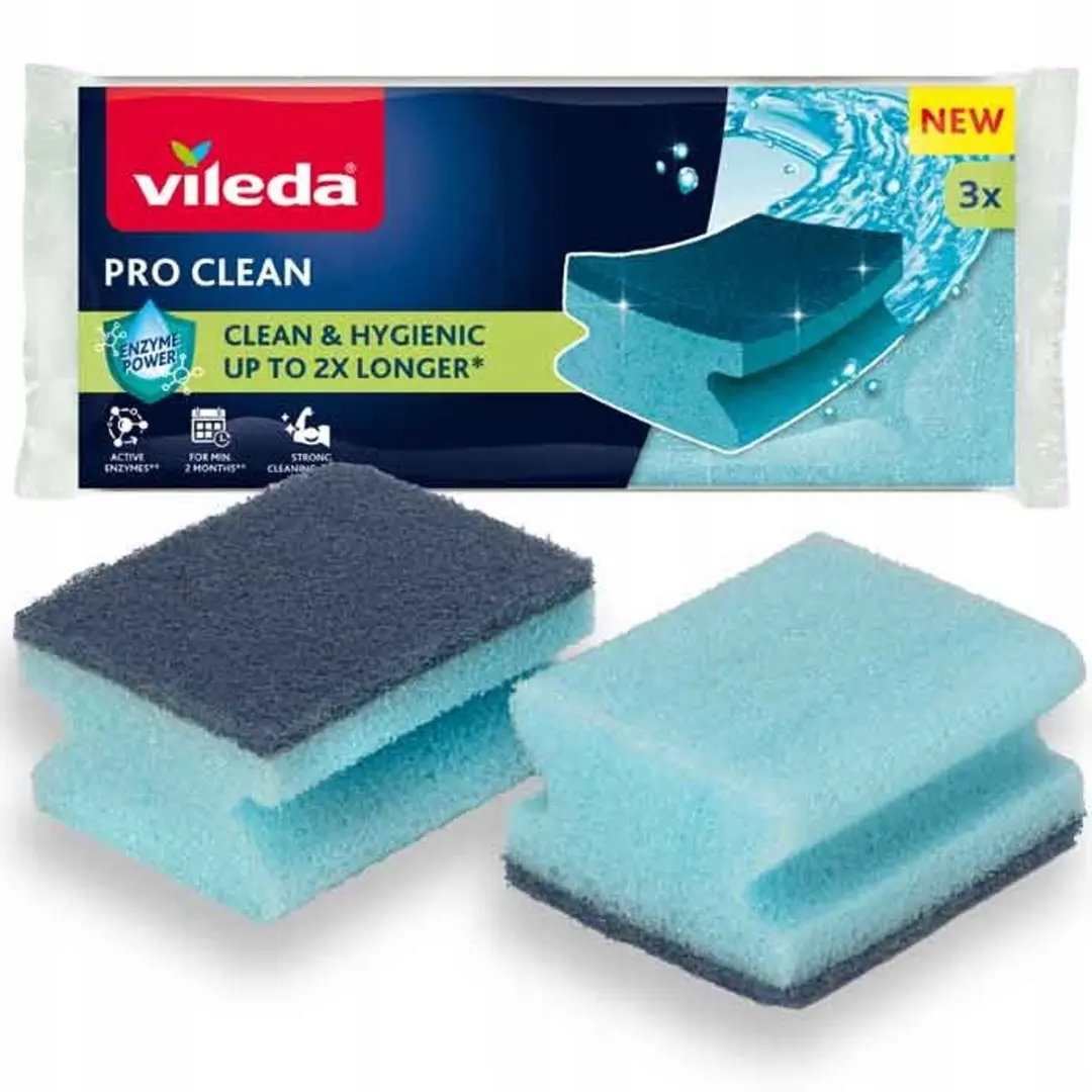 Vileda Pro Clean Geprofileerde Spons
