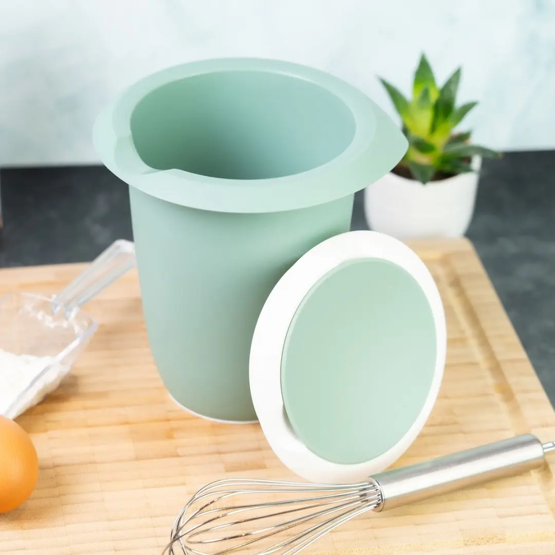 Westmark Beslagkom 1L - wit/mintgroen - 3151227M