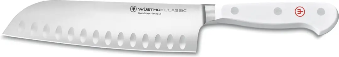 Wusthof Classic White Santoku 17cm