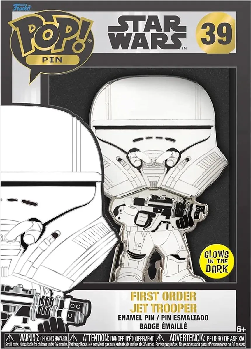 Funko Pop Star Wars First Order Jet Trooper - Wit