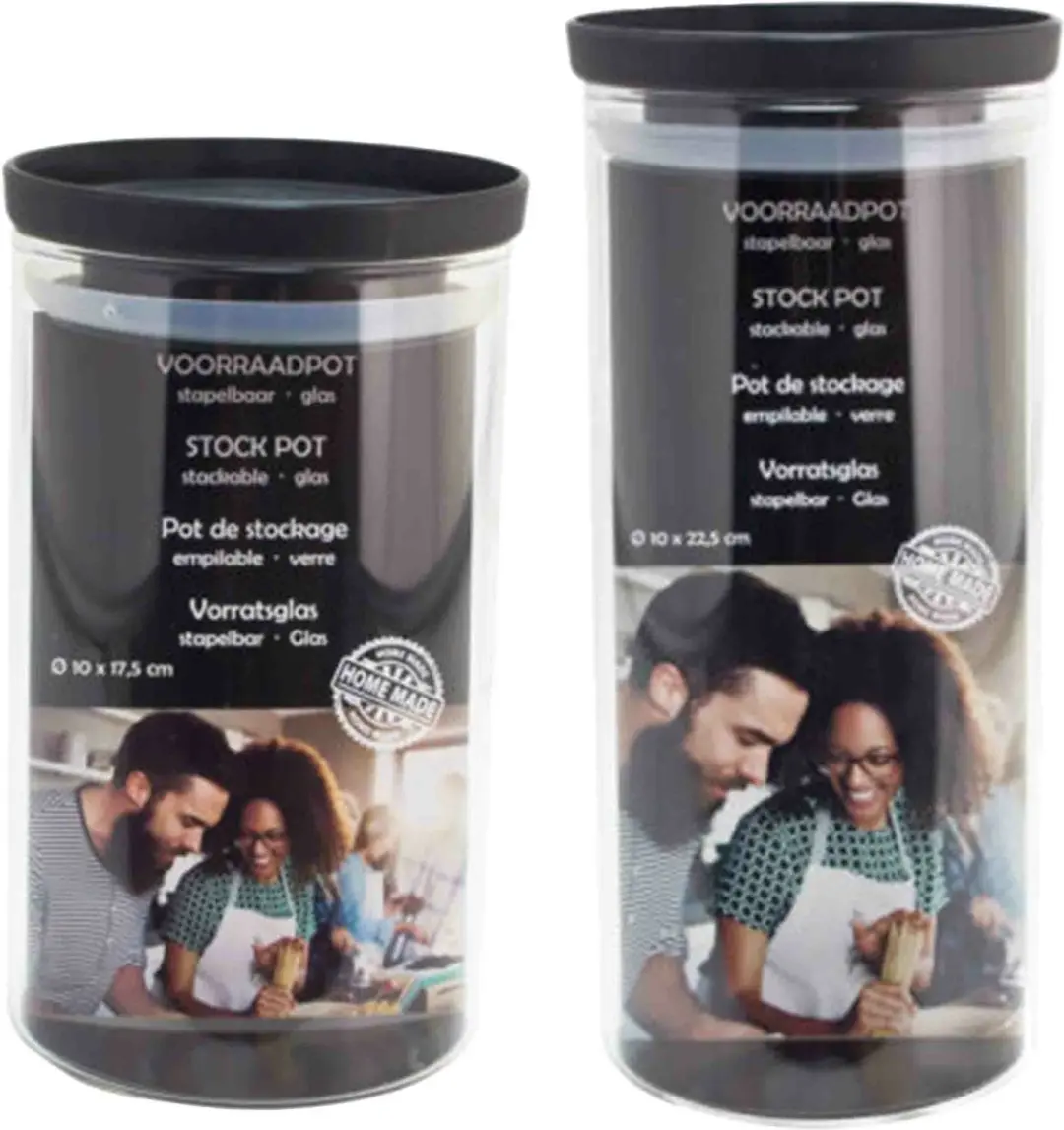 Svenska Living Voorraadpot Set 4x
