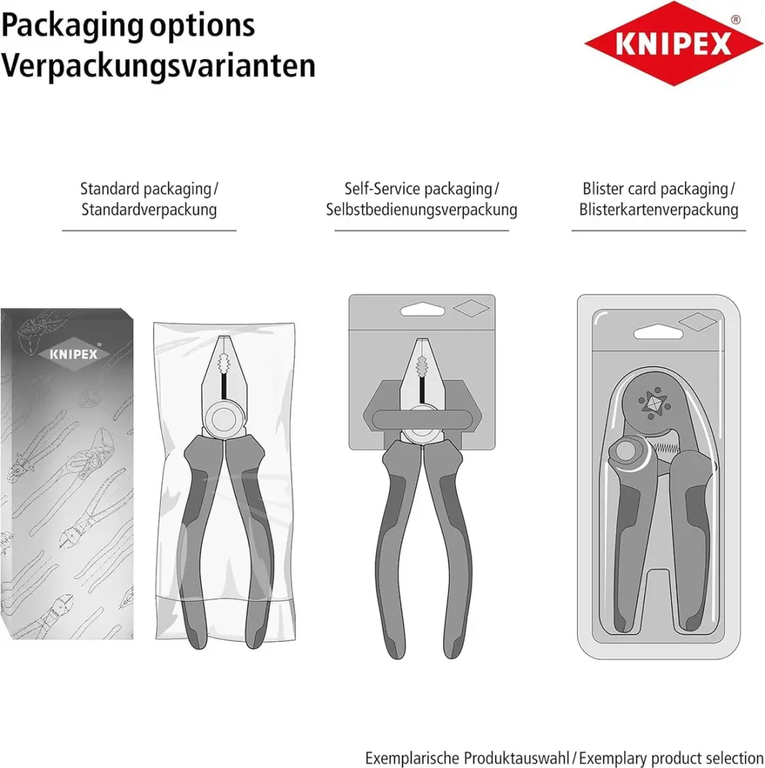 Knipex Waterpomptang 125mm Cobra - Rood/Zwart