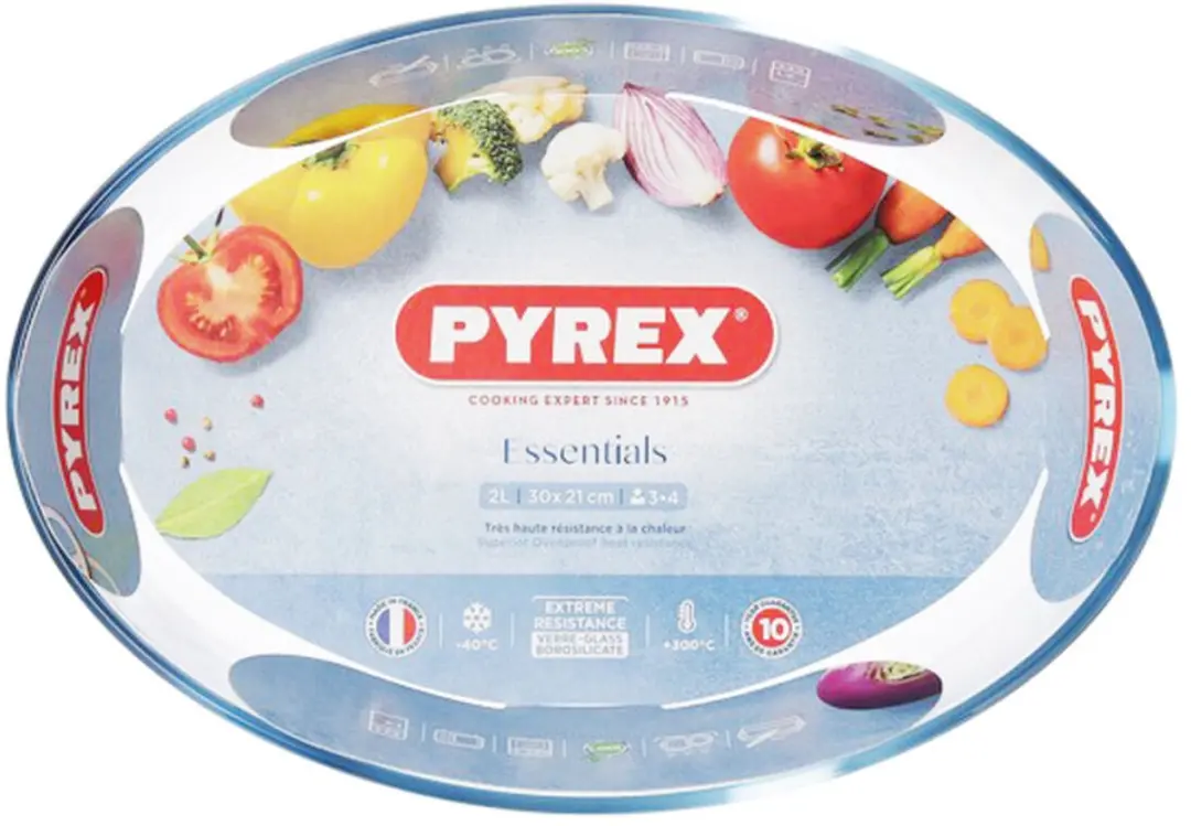 PYREX Iconic's Ovenschaal Ovaal 3,1L - 1 Stuks