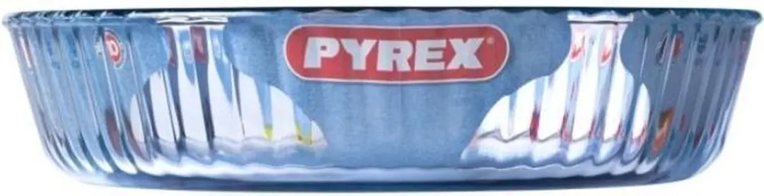 PYREX Hoge Taartvorm 26cm - Transparant
