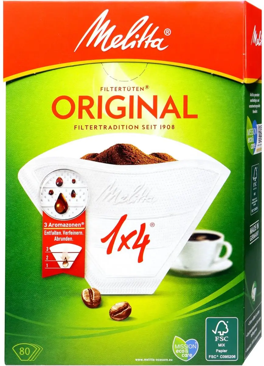 Melitta Filterpapieren 80 Stuks