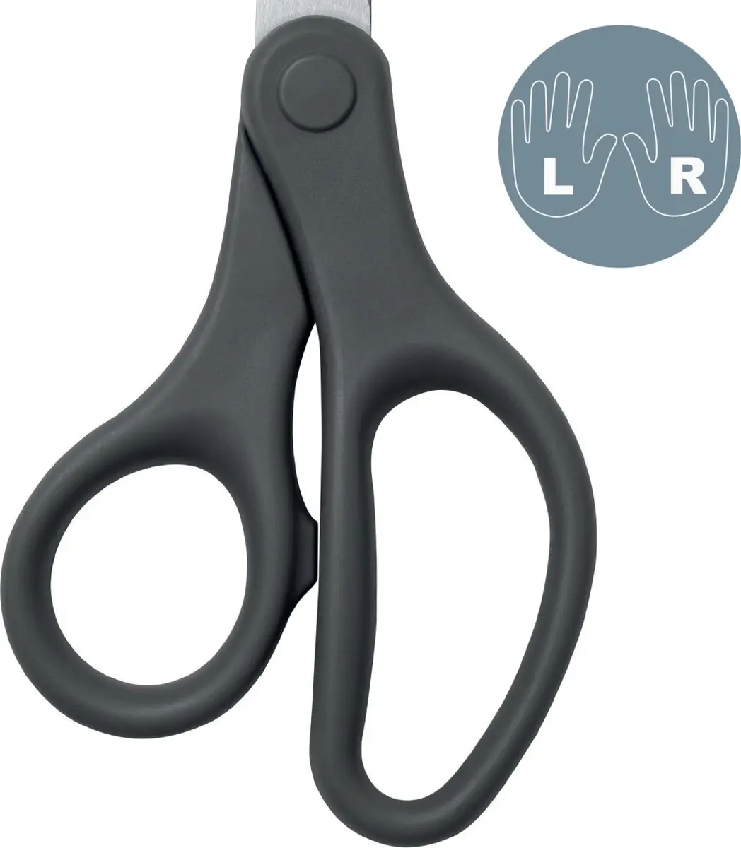 Leitz Titanium Schaar 205mm - Donkergrijs