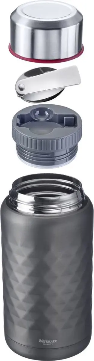 Westmark Viva Voedselhouder 750ml - Antraciet