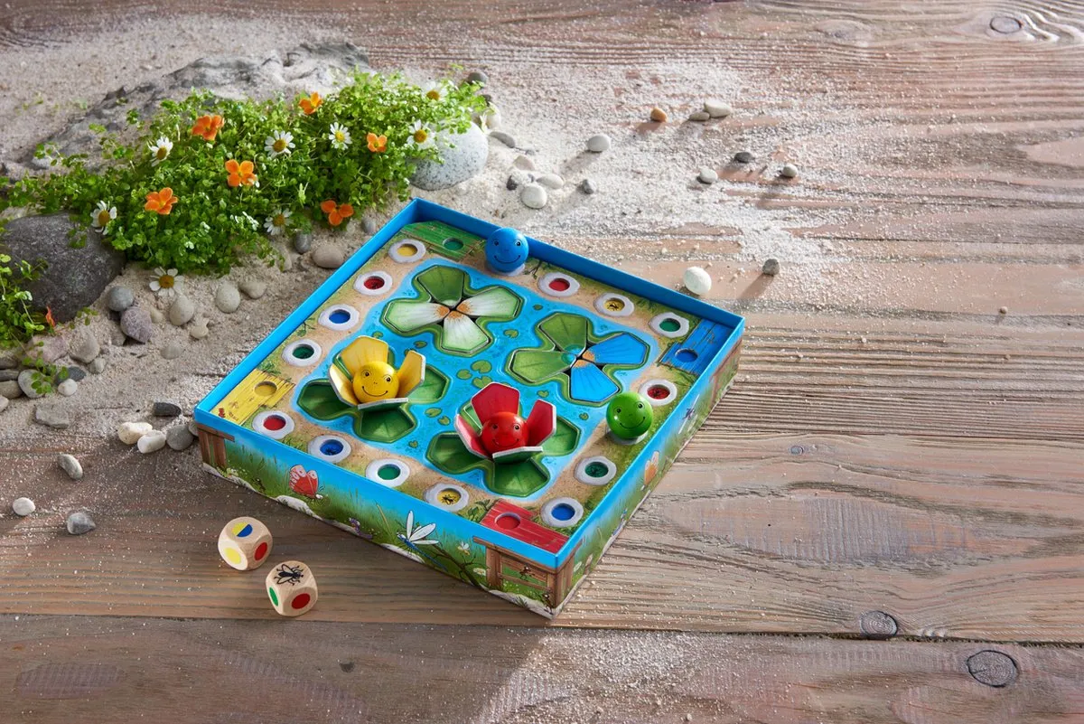 Haba Kikkersprongen Kinderspel - 2-4 Spelers - afbeelding 4 van 4