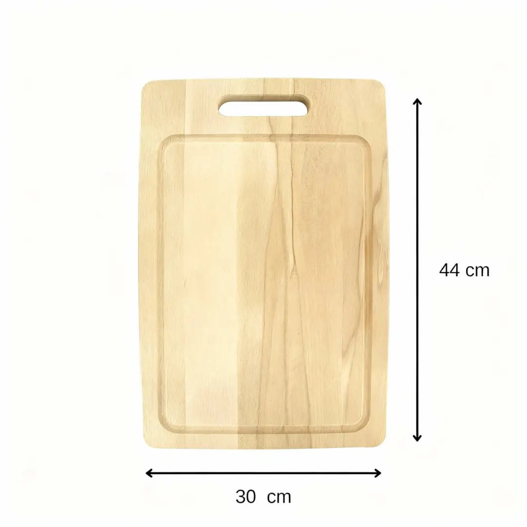 Fackelmann Wood Edition Snijplank 44x30cm - Drankje