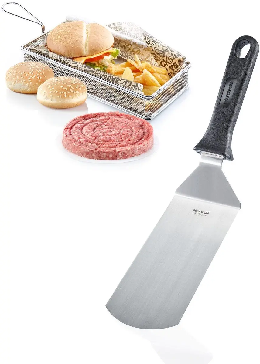 Westmark Master Line Grillspatel - 36,5cm - RVS/Zwart