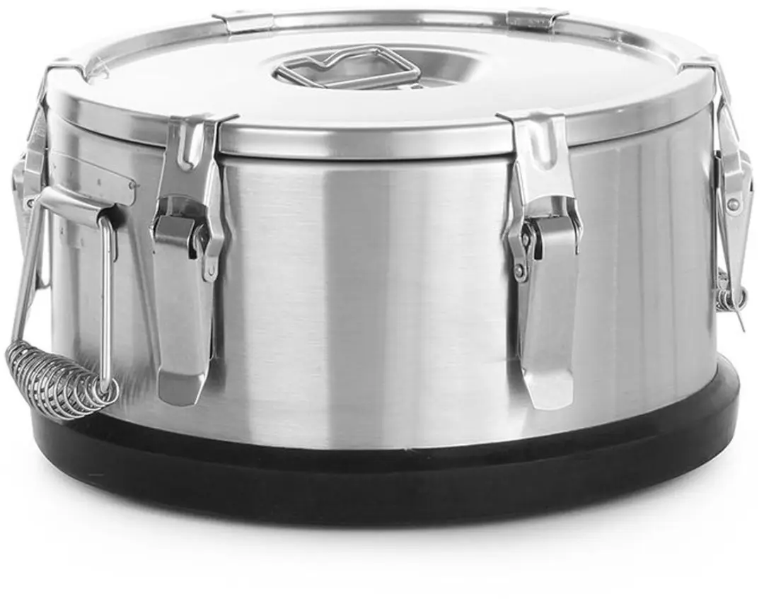 HENDI Geïsoleerde Transportcontainer 10L - RVS - 710104