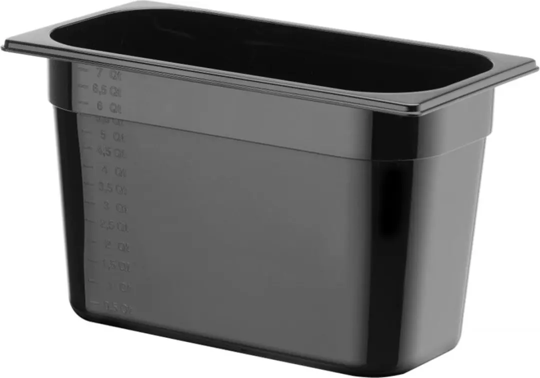 HENDI Gastronorm Container 7,8L - Zwart