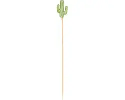 Excellent Houseware Mexicaanse Cactus Prikkers - 60 Stuks - Bamboe