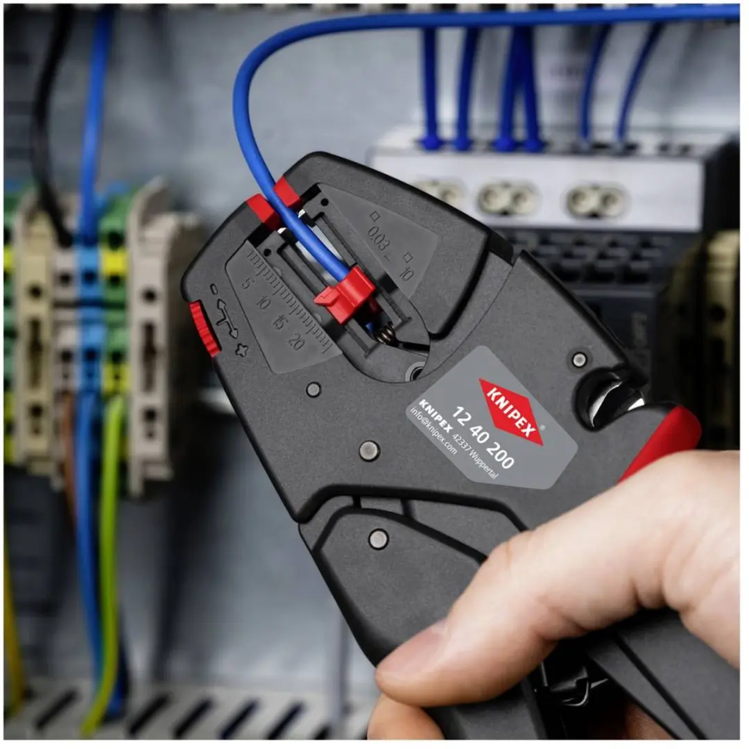 Knipex 12 40 200 Automatische Striptang 0.03-10 mm²