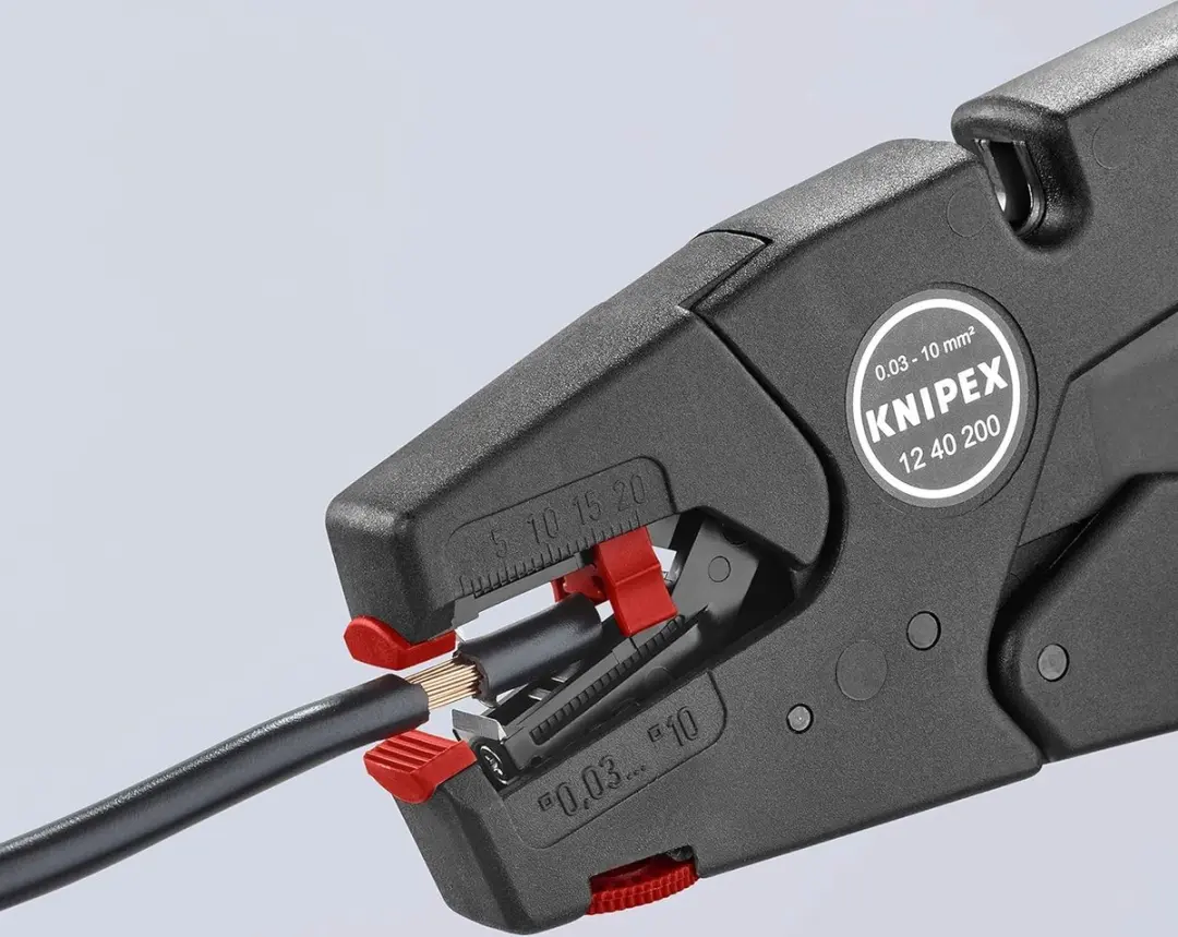 Knipex 12 40 200 Automatische Striptang 0.03-10 mm²