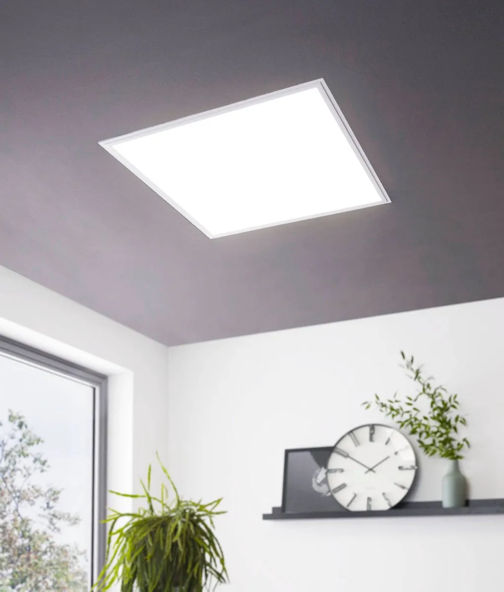 Eglo Salobrena-A Plafondlamp LED 60cm - Wit - Dimbaar