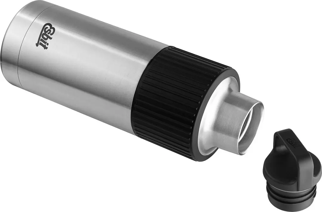 Esbit Sculptor Thermosfles 1L - Mat Zilver - Siliconen Hoes - afbeelding 6 van 6