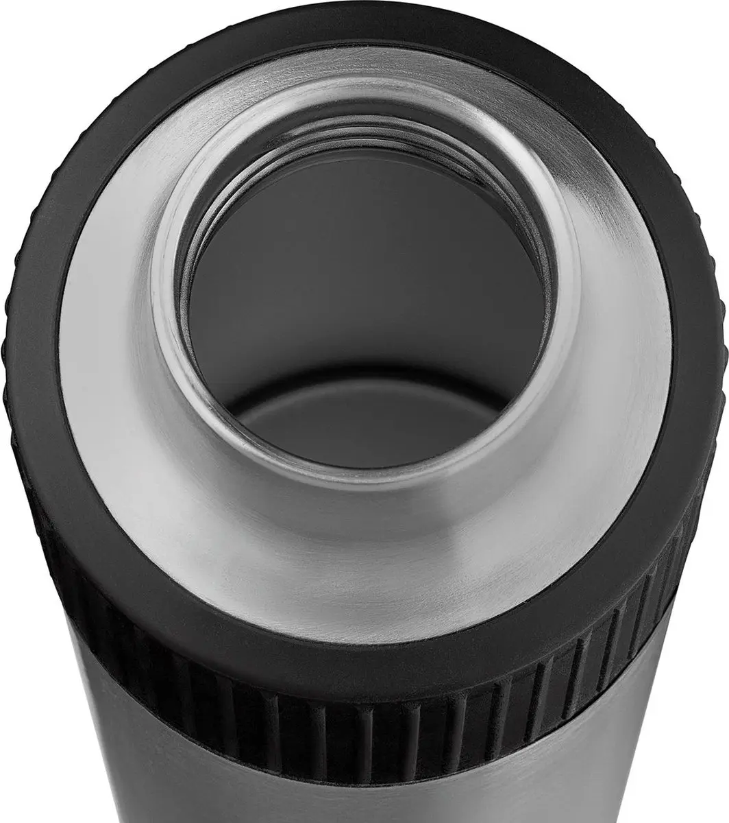 Esbit Sculptor Thermosfles 1L - Mat Zilver - Siliconen Hoes