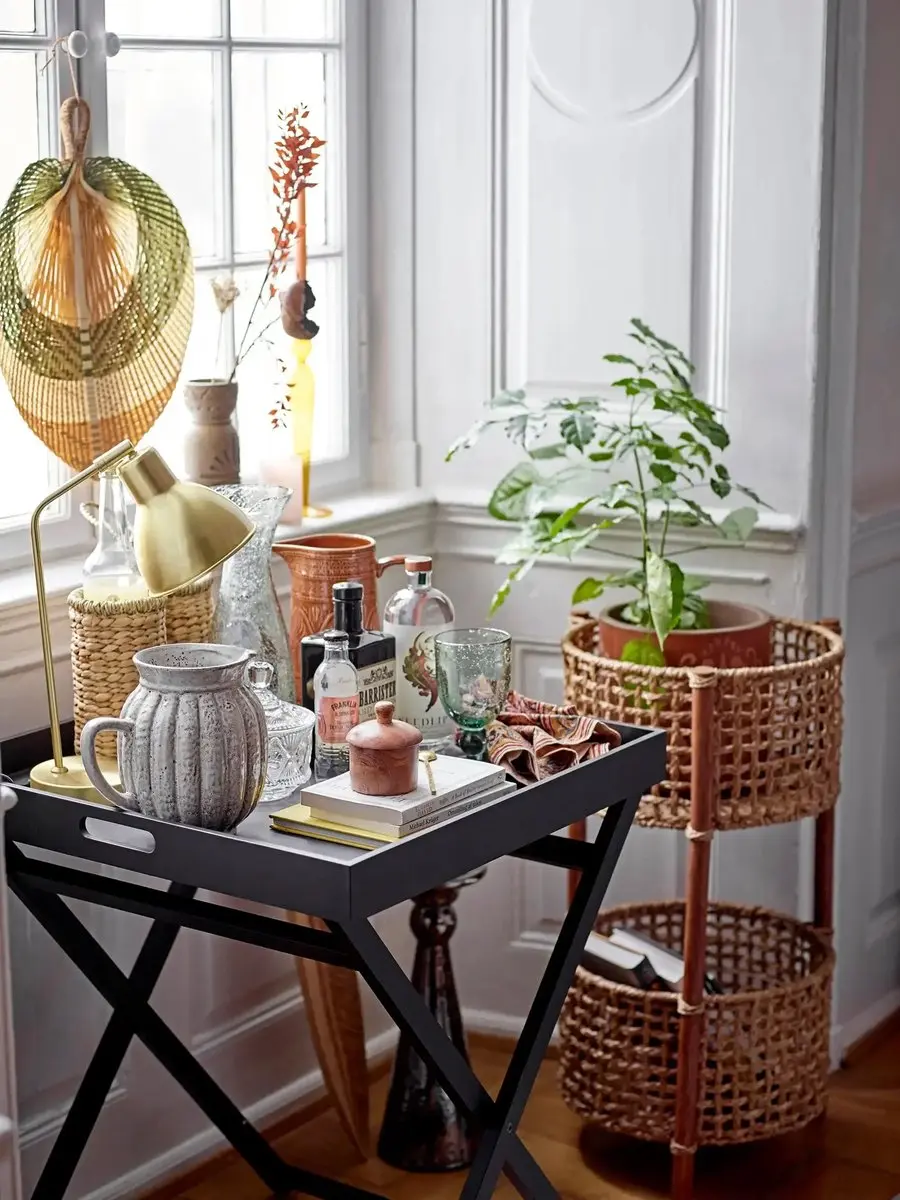 Bloomingville Ninya Voorraadpot Glas 11cm - Transparant