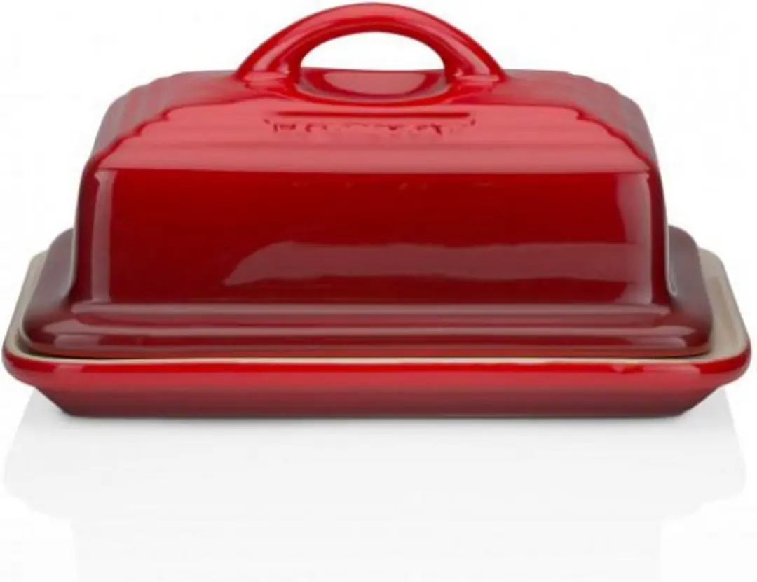 Le Creuset Botervloot Kersenrood 17cm