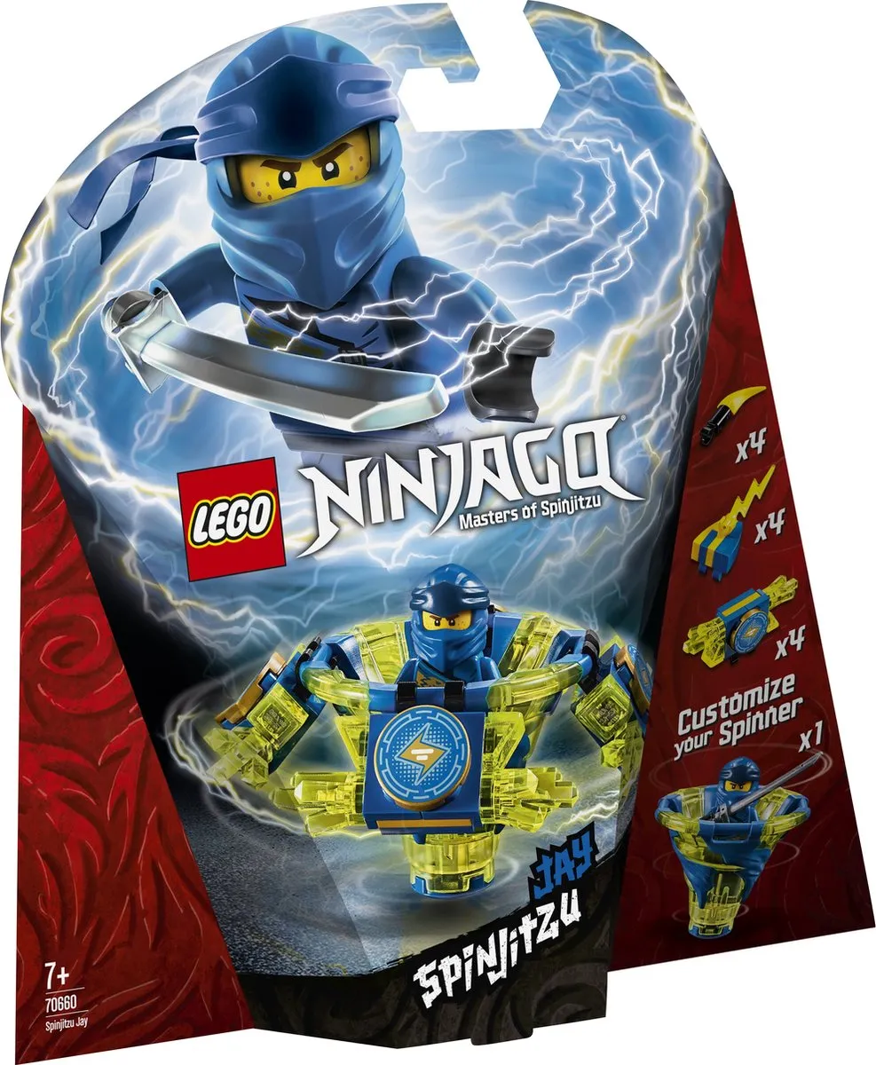 LEGO Ninjago Jay Spinjitzu 70660