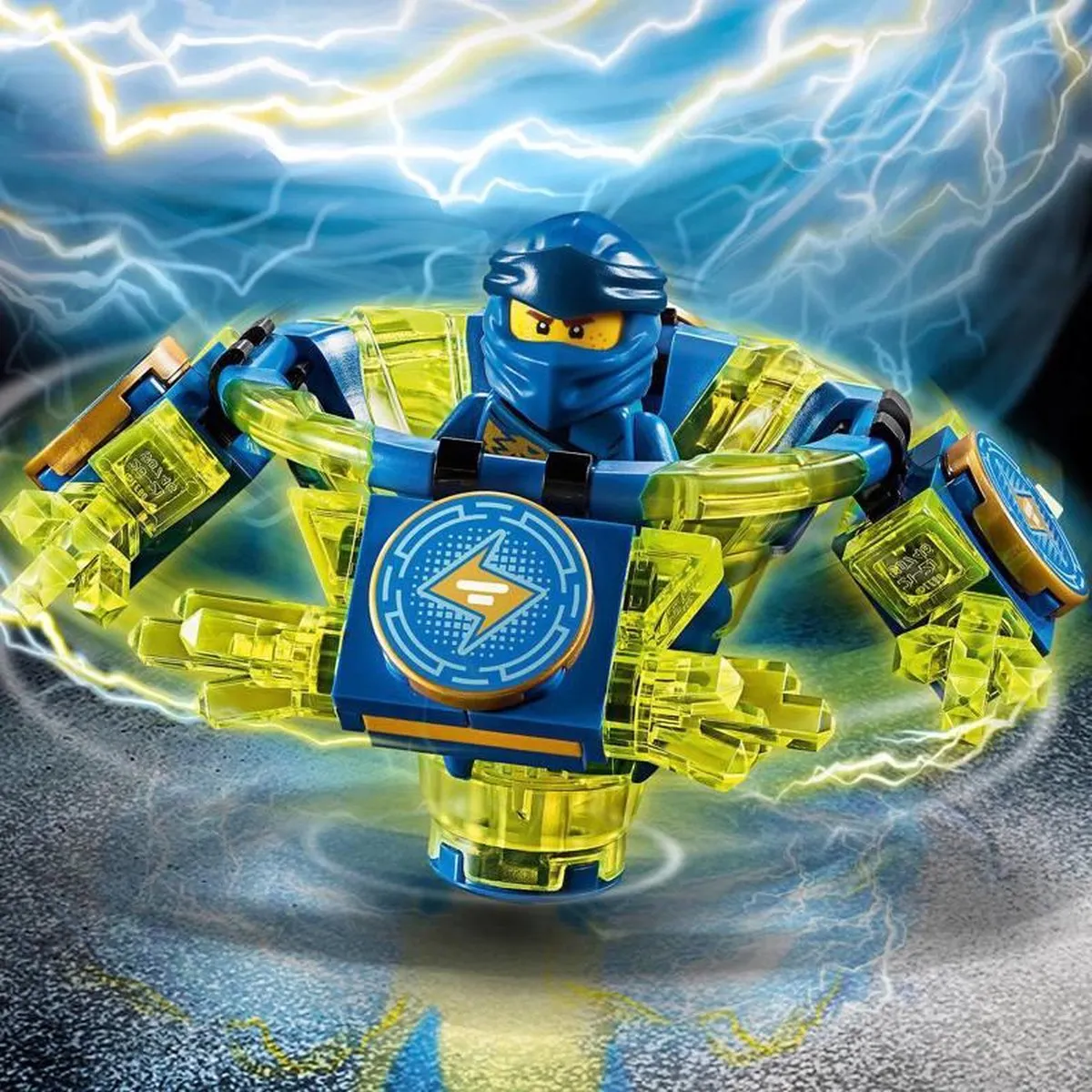 LEGO Ninjago Jay Spinjitzu 70660 - Blauw - afbeelding 4 van 6