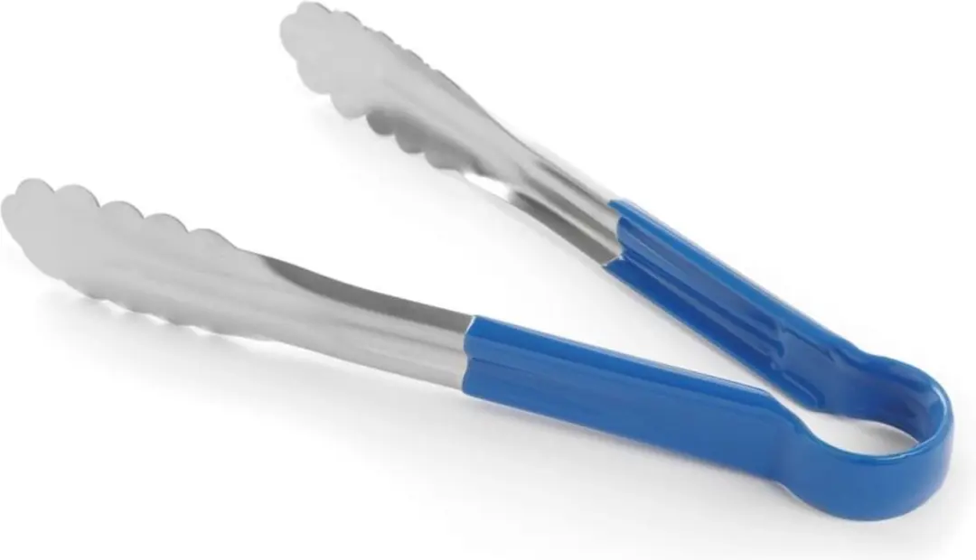 HENDI Serveertang HACCP Blauw 250mm
