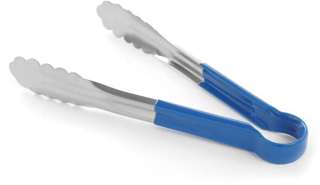 HENDI Serveertang HACCP Blauw 250mm - Roestvrij staal
