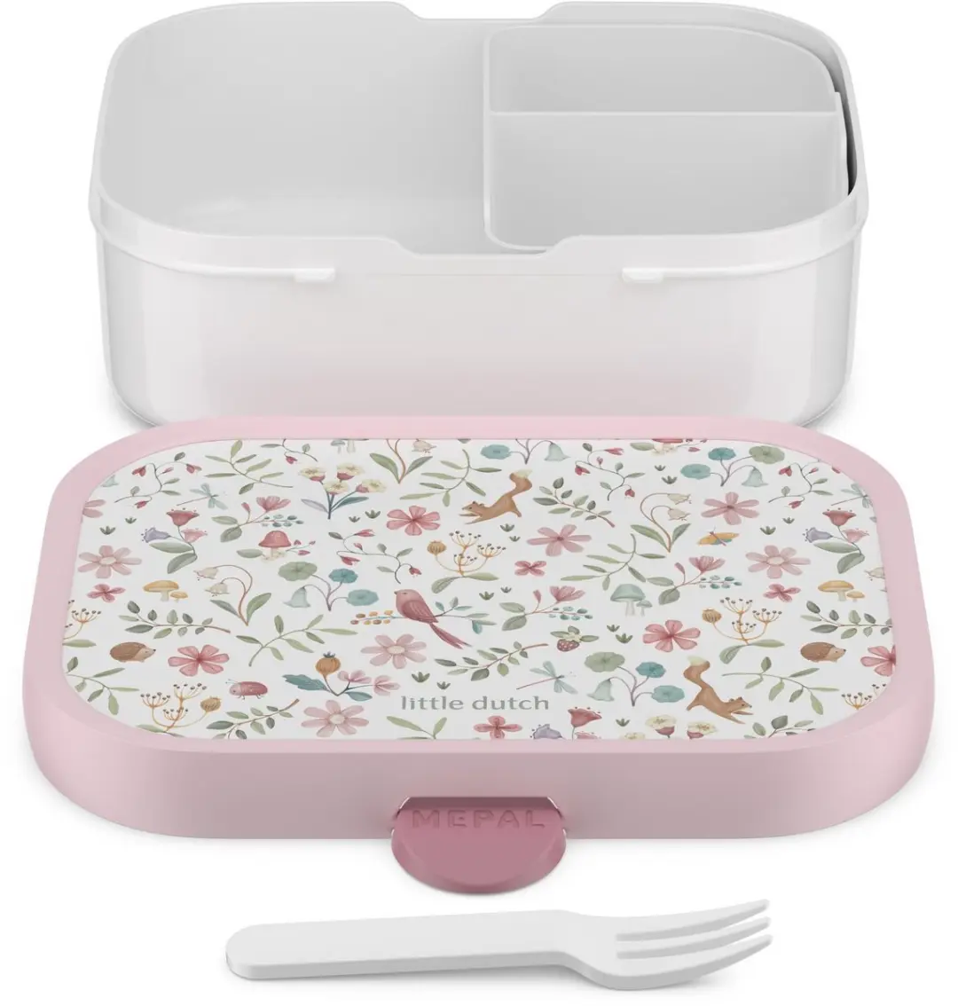 Mepal Campus Little Dutch Lunchbox 750ml - 3 Vakken - Fairy Wonders
