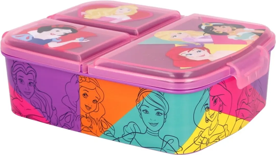 Disney Prinsessen Broodtrommel 3 Vakken