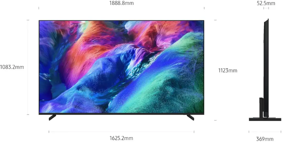 Samsung MRE85R85HAUXXN 85" 4K Smart TV - Zwart