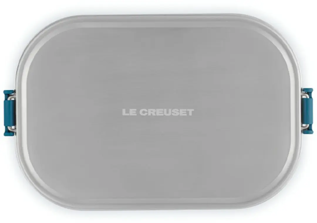 Le Creuset Lunchbox On The Go Deep Teal - 0,9L - 2-delig