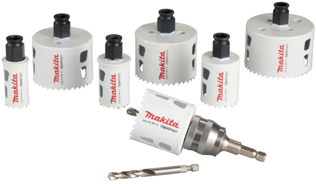 Makita Gatzaagset E-12295 9-delig - Inclusief schroeven