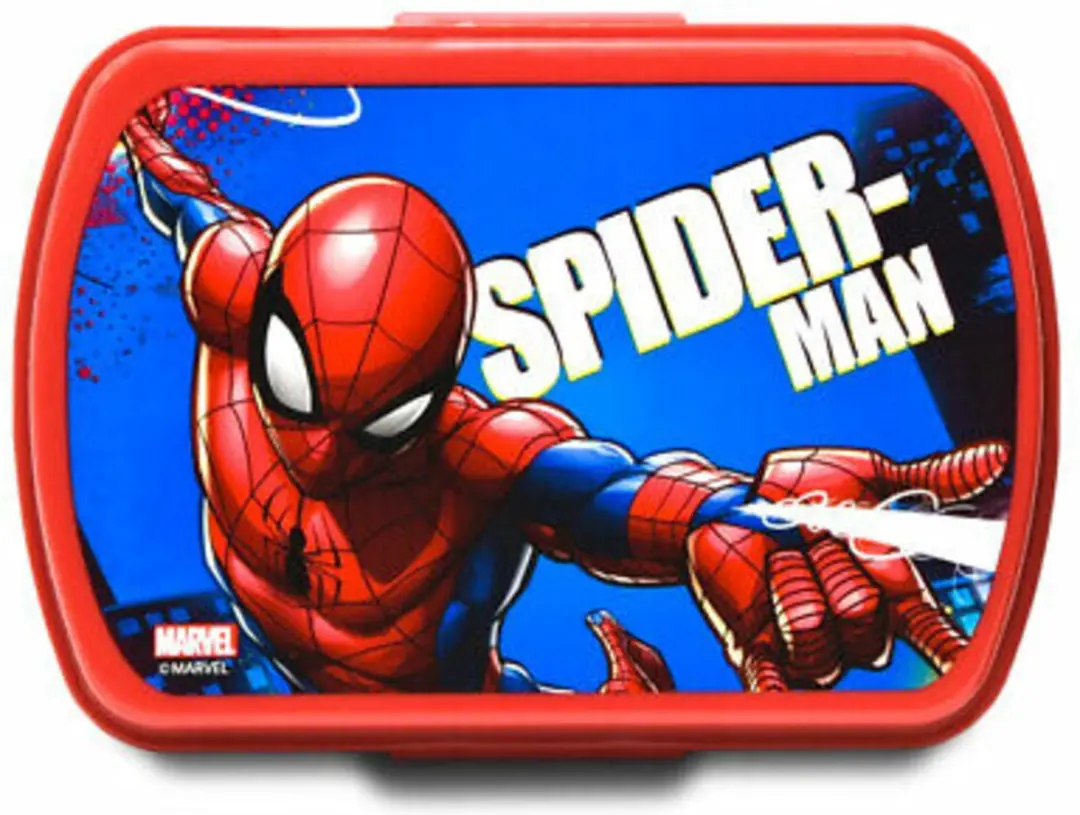 Marvel Spiderman Lunchset - 2-delig Blauw/Rood